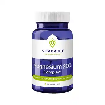 Etos Vtakruid Magnesium 200 Complex Tabletten 30 Stuks aanbieding
