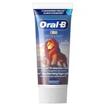 Etos Oral-B Kids Lion King Tandpasta 60ML aanbieding