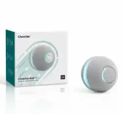 Pets Place Cheerble M1 Interactieve Kattenbal - Kattenspeelgoed - Grijs aanbieding