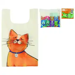 Pets Place Petjoy Happycarry Opvouwbare Boodschappentas - Galya - Cadeau Overig - 11x14x0.75 cm Oranje aanbieding