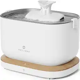 Pets Place Petlibro Dockstream Smart Waterfontein - Waterfontein - Wit aanbieding