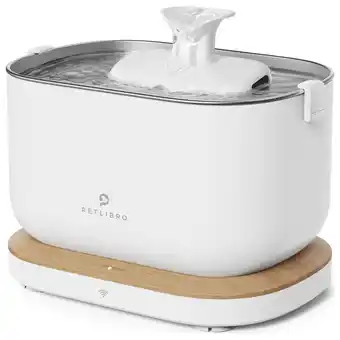 Pets Place Petlibro Dockstream Smart Waterfontein - Waterfontein - Wit aanbieding
