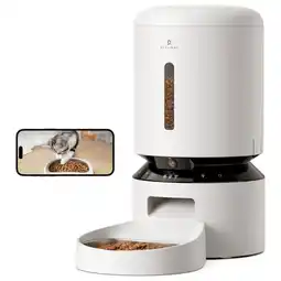 Pets Place Petlibro Granary Automatische Voerbak Met Camera Dubbel - Voerbak - 5 l Zwart aanbieding