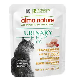 Pets Place Almo Nature Hfc Urinary - Kattenvoer - Kippenborst Cranberry 50 g aanbieding