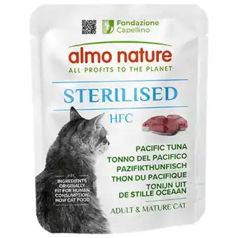 Pets Place Almo Nature Hfc Sterilised - Kattenvoer - Tonijn Stille Oceaan 50 g aanbieding