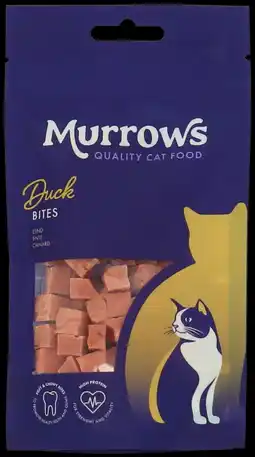 Pets Place Murrows Eendblokjes - Kattensnack - Eend 50 g aanbieding