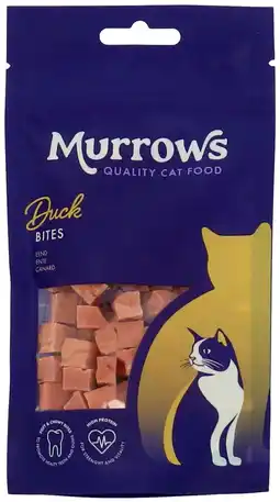Pets Place Murrows Eendblokjes - Kattensnack - Eend 50 g aanbieding
