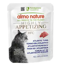 Pets Place Almo Nature Hfc Highly Appetizing - Kattenvoer - Atlantische Tonijn 50 g aanbieding