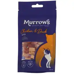Pets Place Murrows Mix Snack - Kattensnack - Kip Eend 50 g aanbieding