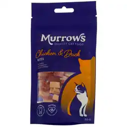 Pets Place Murrows Mix Snack - Kattensnack - Kip Eend 50 g aanbieding