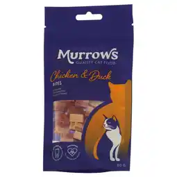 Pets Place Murrows Mix Snack - Kattensnack - Kip Eend 50 g aanbieding