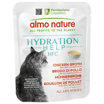 Pets Place Almo Nature Hfc Hydratation Help - Kattenvoer - Kip Kipfilet 50 g aanbieding