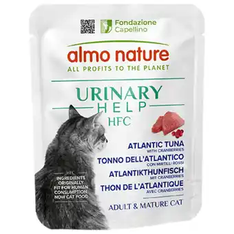Pets Place Almo Nature Hfc Urinary - Kattenvoer - Atlantische Tonijn Cranberry 50 g aanbieding