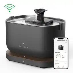 Pets Place Petlibro Dockstream Smart Waterfontein - Waterfontein - Zwart aanbieding