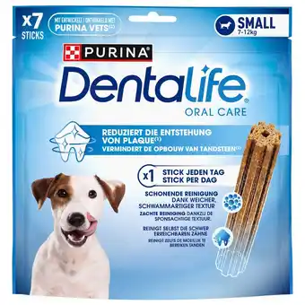 Pets Place Purina Dentalife Dog Mini - Hondensnacks - 115 g 7 stuks 7-12 Kg aanbieding