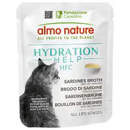 Pets Place Almo Nature Hfc Hydratation Help - Kattenvoer - Sardines Sardines 50 g aanbieding
