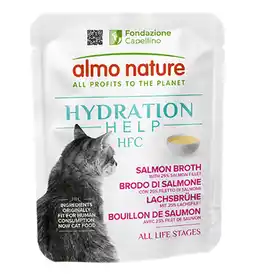 Pets Place Almo Nature Hfc Hydratation Help - Kattenvoer - Zalm 50 g aanbieding