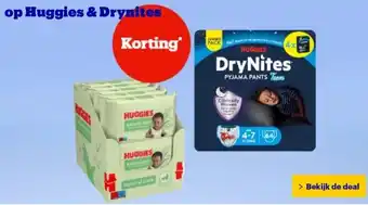 Bol.com op Huggies & Drynites aanbieding