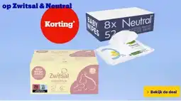 Bol.com op Zwitsal & Neutral aanbieding