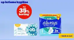 Bol.com op intieme hygiëne aanbieding