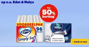Bol.com op o.a. Edet & Nalys aanbieding