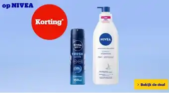 Bol.com op NIVEA aanbieding