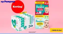 Bol.com op Pampers aanbieding