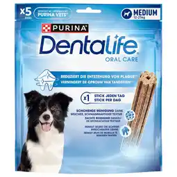 Pets Place Purina Dentalife Dog Medium - Hondensnacks - 115 g 5 stuks 12-25 Kg aanbieding