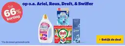 Bol.com op o.a. Ariel, Reus, Dreft, & Swiffer aanbieding