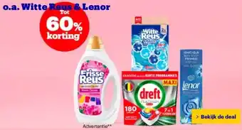Bol.com o.a. Witte Reus & Lenor aanbieding