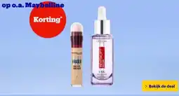 Bol.com op o.a. Maybelline aanbieding