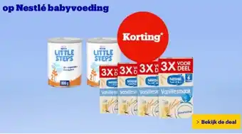 Bol.com op Nestlé babyvoeding aanbieding