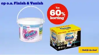 Bol.com op o.a. Finish & Vanish aanbieding