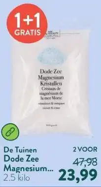 Holland & Barrett Dode Zee Magnesium Kristallen aanbieding