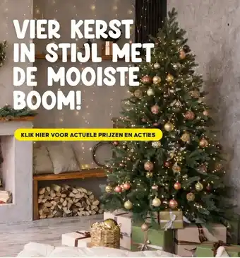 Pets Place Vier kerst in stijl met de mooiste boom! aanbieding