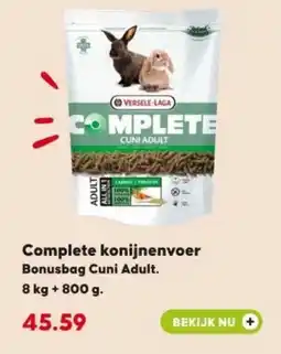 Pets Place Complete konijnenvoer aanbieding
