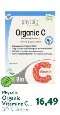 Holland & Barrett Organic Vitamine C 200mg Bio aanbieding
