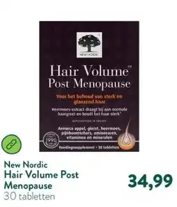 Holland & Barrett Hair Volume Post Menopause aanbieding
