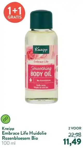 Holland & Barrett Embrace Life Huidolie Rozenbloesem Bio aanbieding