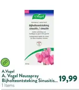 Holland & Barrett A. Vogel Neusspray Bijholteontsteking Sinusitis - 50mg aanbieding