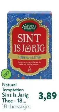 Holland & Barrett Sint Is Jarig Thee - 18 theezakjes aanbieding