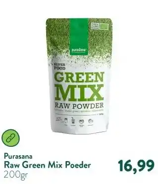 Holland & Barrett Raw Green Mix Poeder aanbieding