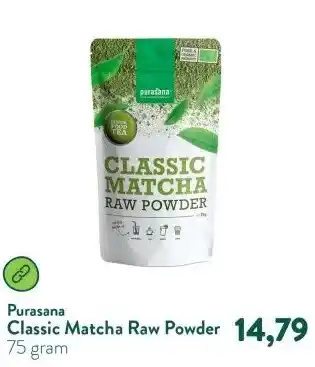 Holland & Barrett Classic Matcha Raw Powder aanbieding