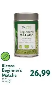 Holland & Barrett Beginner's Matcha aanbieding