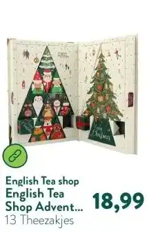 Holland & Barrett English Tea Shop Advent Calendar - 25 theezakjes aanbieding