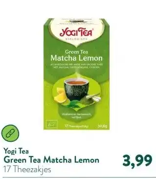 Holland & Barrett Green Tea Matcha Lemon aanbieding