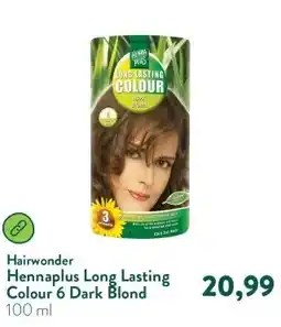Holland & Barrett Hennaplus Long Lasting Colour 6 Dark Blond aanbieding
