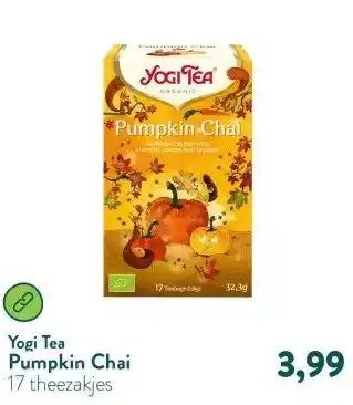 Holland & Barrett Pumpkin Chai aanbieding