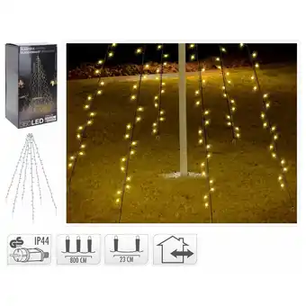 Pets Place Homestyle Vlaggenmast Verlichting - Verlichting - Warm Wit 360 led aanbieding