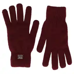 Pets Place Heatkeeper Thermo Handschoen Dames - Handschoenen - Burgundy One Size aanbieding